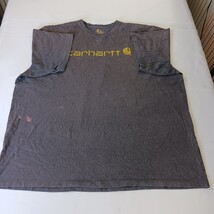 Carhartt Original Fit Graphic T-Shirt Carbon Heather K195 CRH Men's Size 4XL image 15