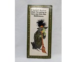 Vintage Hallmark Halloween Witch Just Because Gretting Card - $40.09