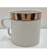 Mikasa Tamarack Fine China L 5807 Coffee Cup Tea Mug Southwestern Pattern - £15.49 GBP