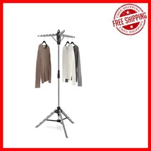 Versatile Collapsible Drying Rack - Indoor Garment Stand, 28x28x64.5 Dim... - $52.46