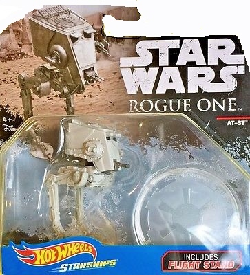 Primary image for Star Wars Hot Wheels Starships - Rogue One AT-ST ( 2016 cardback )