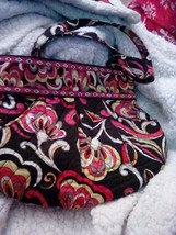 Vera Bradley Morgan Shoulder Bag/Tote Puccini Pattern EUC - £13.23 GBP