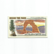 Arches National Park 2022 Topps Allen &amp; Ginter Inside The Park Mini Card #ITP-23 - £3.95 GBP