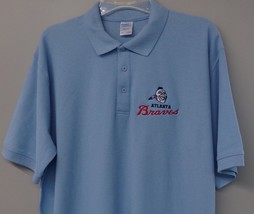 Atlanta Braves MLB Throwback Mens Polo Shirt XS-6XL LT-4XLT Milwaukee Boston New - £22.41 GBP+