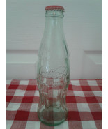  COCA COLA CLASSIC VINTAGE Green Glass 8oz Bottle   - $185.39 MXN
