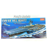 USS Nimitz CVN-68 Carrier 1/800 Scale Plastic Model Kit - ASSEMBLY REQUIRED - $49.49