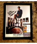 PAT SUMMITT Signed 8x10 photo Lady Vols Six Champions!  JSA Authentication - £40.17 GBP