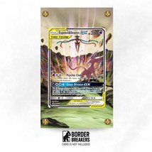 Espeon &amp; Deoxys GX SM240 Pokémon Extended Art Display Case - €25,80 EUR