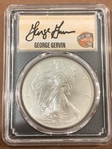 2020 P- American Silver Eagle- PCGS- MS70-Emer. Iss- FDOI- George Gervin... - £393.17 GBP