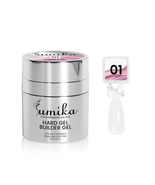  Sumika Hard Gel Builder Gel - (#01) Milky white shimmer, 50ml - $660.38 MXN