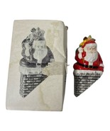 Dept 56 Snow Village Santa Down The Chimney He Goes 5158-6 Snow Village ... - €13,76 EUR