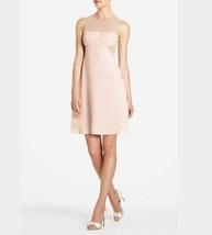 NEW BCBGMAXAZRIA Blush/Paris Pink Silk Dress (Size 12) - MSRP $248.00! - £39.30 GBP