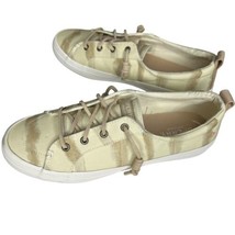 Sperry Womens Top Sider Crest Vibe Tie Dye Stripe Boat Shoes Sz 9 - £18.66 GBP