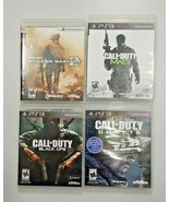 PS3 Playstation Lot of 4 Call of Duty Games Black Ops Modern Warfare Ghosts - $39.99