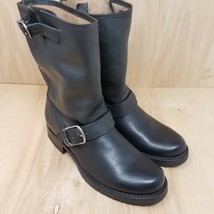 Frye Womens Boots Veronica Black Size 6.5 B 70548 Botas Biker - $104.87