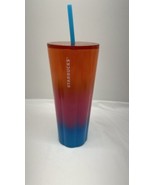 Starbucks 2023 Ombre Gradient Sunset Cold Cup 24oz Stainless Steel Tumbler - €21,96 EUR