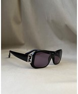 Vintage Fendi FF Logo Black Sunglasses Frames Only - $1,649.73 MXN