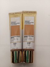 2 L’Oréal Age Perfect Radiant Serum Foundation with SPF 50, Amber Beige ... - $14.99