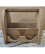 Vtg Esquire Footman DeLuxe Wood Storage Caddy Organizer Laundry Room Hom... - €24,81 EUR