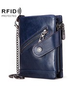 Humerpaul BP930  Men’s Wallet, Genuine Leather, 2 Metal hinge, Anti-thef... - $40.00