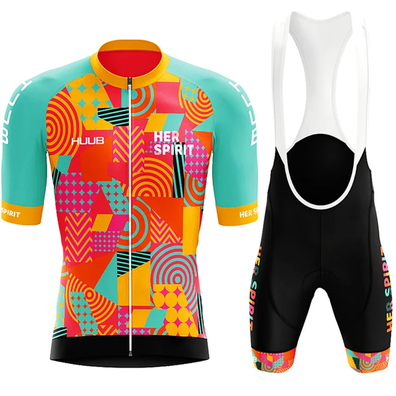 Sporting HUUB Team 2022 NEW Short Sleeve Cycling  Set Bib shorts Ropa Ciclismo B - £32.73 GBP