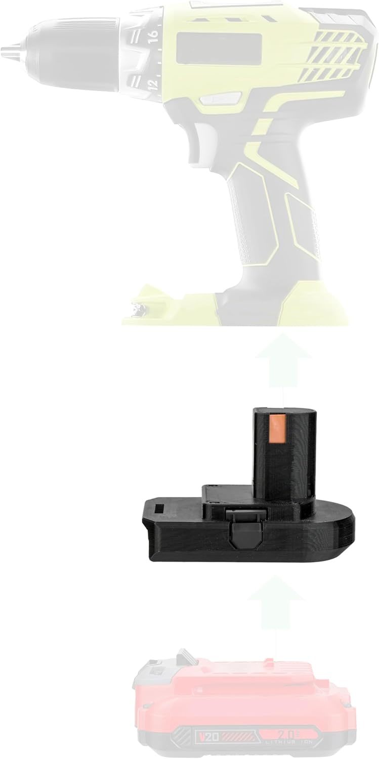 1X Adapter For Ryobi 18V Cordless Tools Only Works On Craftsman V20, 18Ry - $29.76