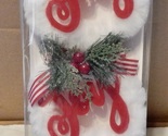 Christmas Ornaments You Choose Type White Fuzzy Ones From Winter Wonder ... - £4.60 GBP