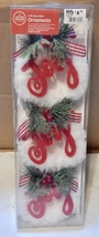 Christmas Ornaments You Choose Type White Fuzzy Ones From Winter Wonder ... - £4.70 GBP