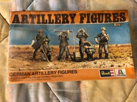 Revell Vint 1976 GERMAN ARTILLERY 6 FIGURES From Panzer Artillery Regime... - £10.86 GBP