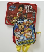 Paw Patrol Set Lot Car Coloring Lap Desk Travel Case Zip Pouch Toddler Backpack