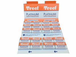 200 Treet Platinum double edge razor blades - £15.65 GBP