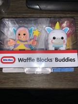 Little Tikes Waffle Blocks Block Buddies - Fairy &amp; Unicorn NEW GIFTABLE - $6.78