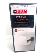 Delta Lyndall Matte Black Toilet Paper Holder LDL50 MB - £10.48 GBP