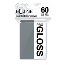 Eclipse Deck Protector Gloss Sleeves S 60pcs - Smoke Grey - $22.91