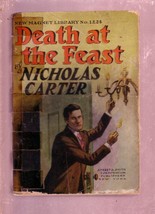 NEW MAGNET LIBRARY-#1224-DEATH AT THE FEAST-NICK CARTER FR - £24.78 GBP
