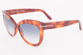 Tom Ford ALISTAIR 524 53W Blonde Havana / Blue Gradient Sunglasses 56mm - £156.87 GBP