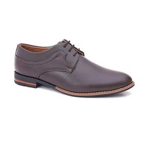 Mens Dress Shoe with Laces synthetic Leather formal US size 7-12 Office ... - £30.00 GBP