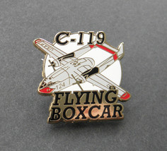 FLYING BOXCAR C-119 MOBILITY COMMAND AIR FORCE AIRCRAFT LAPEL PIN 1.25 i... - $5.64
