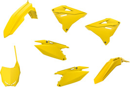 Polisport Restyled Body KIT Yellow for 2001-2008 Suzuki RM 125/RM 250Mfg Fit/... - £173.80 GBP