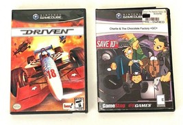 2 Nintendo GameCube Games, Driven &amp; Charlie and the Chocolate Factory - £9.63 GBP