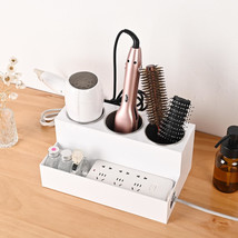 Hair Tool Organizer Wall Mount,Organize Your Hair Tools with  3 Removable Cups,V - £50.35 GBP