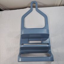 Vintage Rubbermaid Bath Shower Caddy W/ Soap Tray #2820 light dusty blue... - $38.00