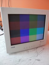 Generic Beige 17&quot; CRT VGA Vintage Monitor w/ Burn In - £42.03 GBP