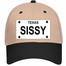 SISSY Novelty Khaki Mesh License Plate Hat - £23.17 GBP