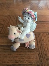 Cow Decoration-Very Rare Vintage-SHIPS N 24 HOURS - $50.39