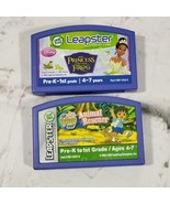 Leap Frog Leapster Game Cartridges Lot Go Diego Animal Rescue Princess A... - $11.88