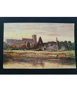 Christchurch Priory and the River Avon, Bournemouth 1911 PC394 - £23.69 GBP