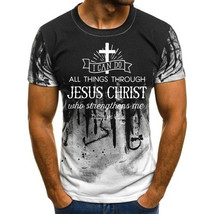 All Through Jesus Christ Shirt Top - £14.51 GBP