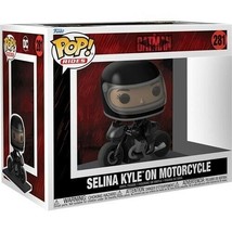 NEW SEALED 2022 Funko Pop Batman Selina Kyle on Motorcycle Deluxe Figure Vehicle - £26.89 GBP