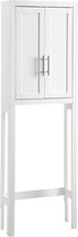 Crosley Furniture Savannah Space Saver Cabinet, White - £140.17 GBP